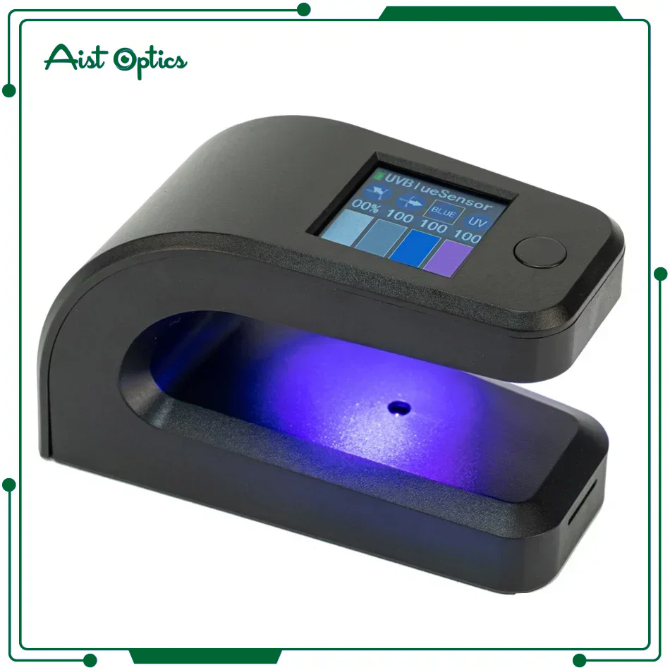 Ophthalmic UV & HEV And Blue Light Measuring Tool Testing Meter For Optical Clinics Usb Charging Lens Transmittance protection