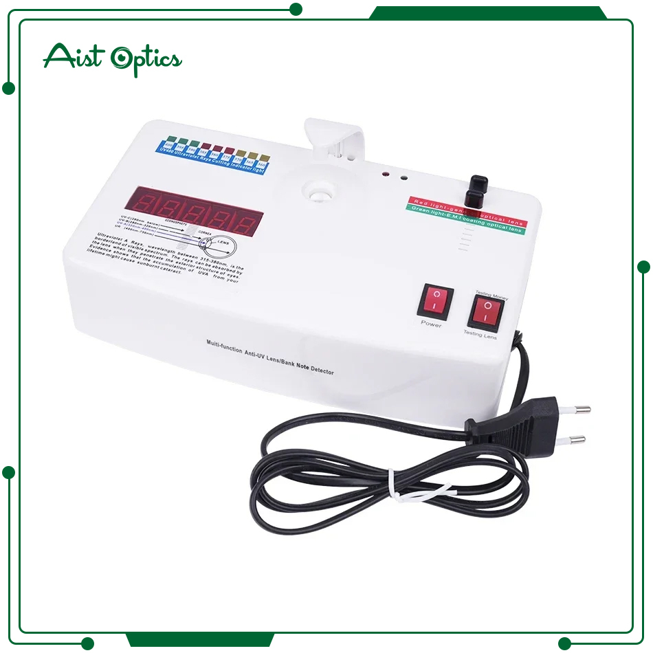 AIST China Factory Optical Lens Anti UV400 Radiation Ultraviolet Ray Lens Tester Blue Light Lens Detector UV Measurer Test