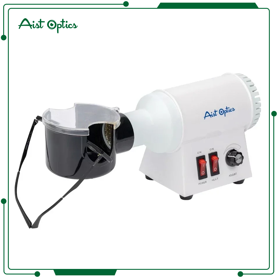 AIST 6BT Frame Heater Warmer Optical Glasses Adjustable Lens Eyeglasses Frame Optics Lens Optical Heating Machine Quiet Blowing