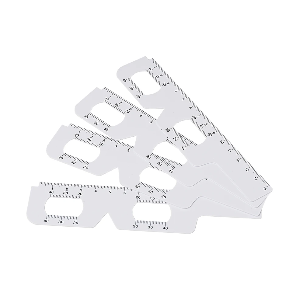 5Pcs/set PD Ruler