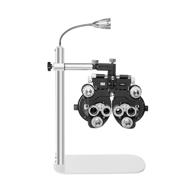 Phoropter Stand Vision Tester Arm Support Desktop Use Simple Ophthalmic Phoropter Arm Bracket Table Stand With Light