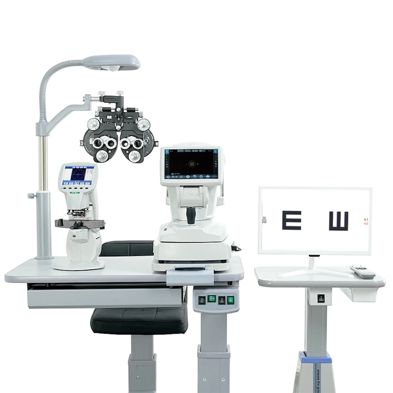 Optometry Auto Refractor Chair Unit Ophthalmic Unit Instruments Auto Refractometer LCD Vision Lensmeter One-stop Optical Room