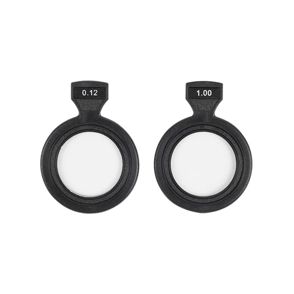 1pcs ±4.25D~12.00D Optical Eyeglass Lens Trial Lens for Trial Lens Set Plastic Frame Diameter 38mm