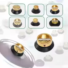 AIST 10pcs Glasses Universal Lens Block Suction Cup For Auto Lens Edger Optical Accessories