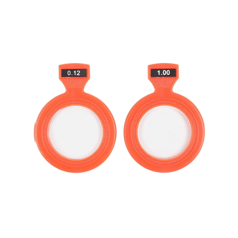 1pcs ±4.25D~12.00D Optical Eyeglass Lens Trial Lens for Trial Lens Set Plastic Frame Diameter 38mm