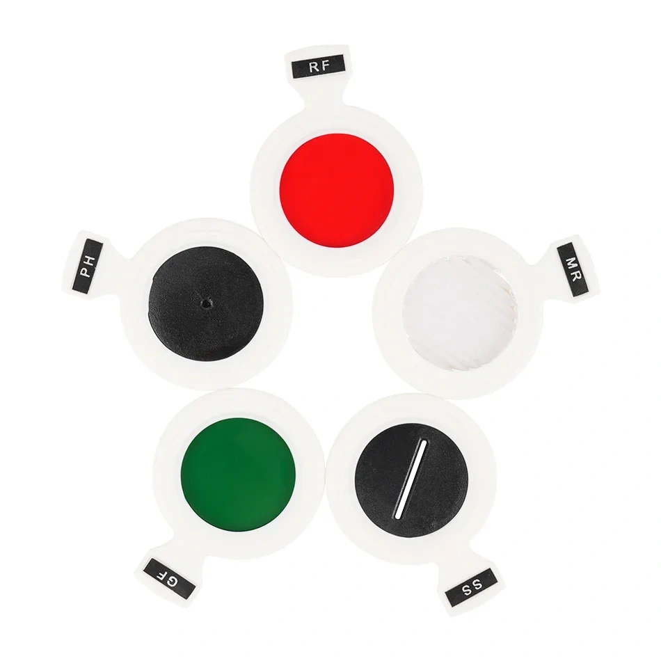 1pcs ±4.25D~12.00D Optical Eyeglass Lens Trial Lens for Trial Lens Set Plastic Frame Diameter 38mm