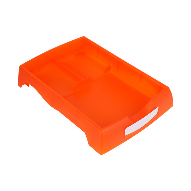 Optical Colorful Plastic Flat Eye Shop Working Job Tray Turnover Case Eyeglasses Accessories Turnover Box