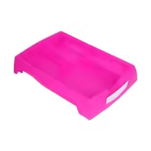 Optical Colorful Plastic Flat Eye Shop Working Job Tray Turnover Case Eyeglasses Accessories Turnover Box