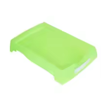 Optical Colorful Plastic Flat Eye Shop Working Job Tray Turnover Case Eyeglasses Accessories Turnover Box