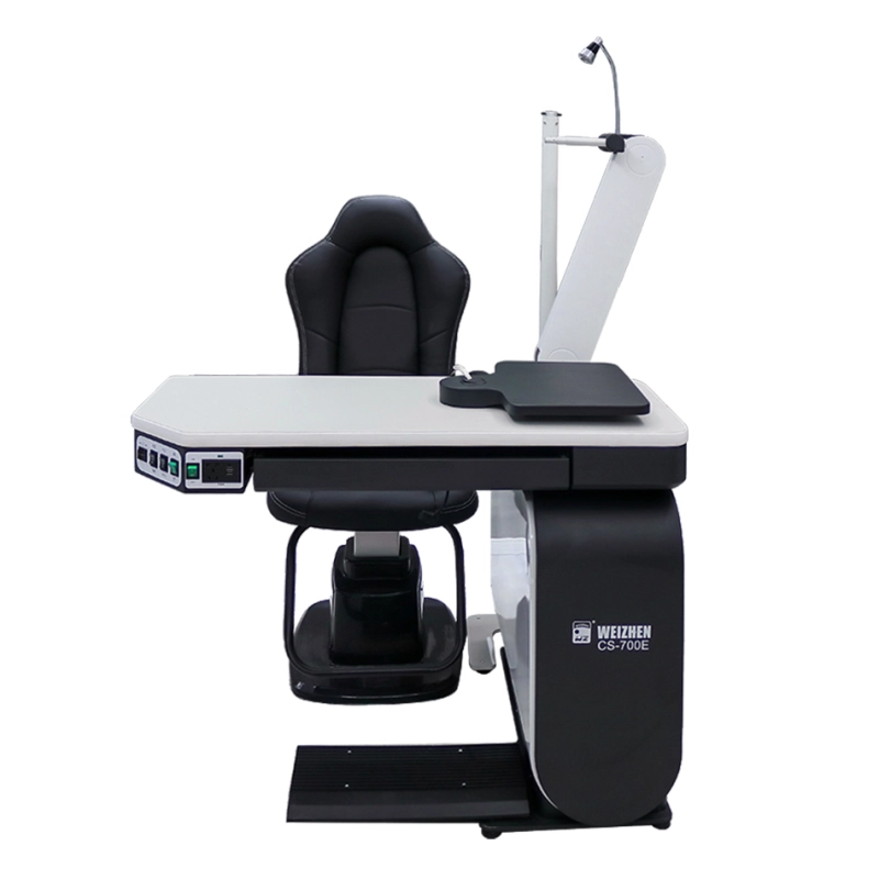 CS-700 Comprehensive Optometric Solution Combined Electric Table and Chair Unit for Ophthalmic Instruments and Medical Equipment