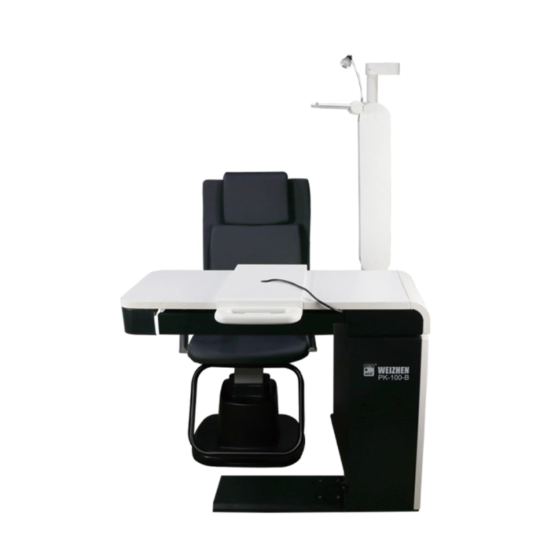 PK-188B Integrated Optometry Electric Table and Chair Unit for Ophthalmic Instruments and Medical Gear High-Quality
