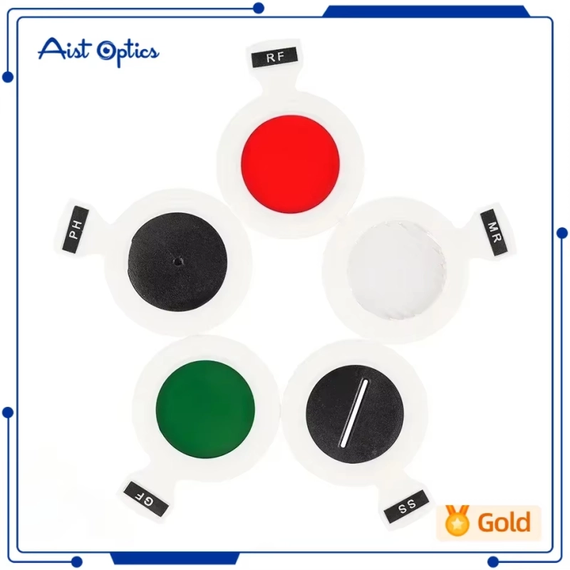 1pc Auxiliary Optical Ophthalmic Lens Trial Lens for Trial Lens Set Metal Rim DIA 38mm