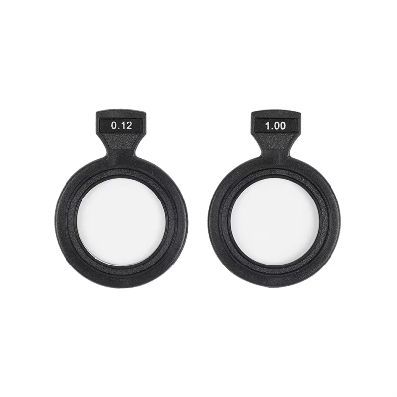1pc Auxiliary Optical Ophthalmic Lens Trial Lens for Trial Lens Set Metal Rim DIA 38mm