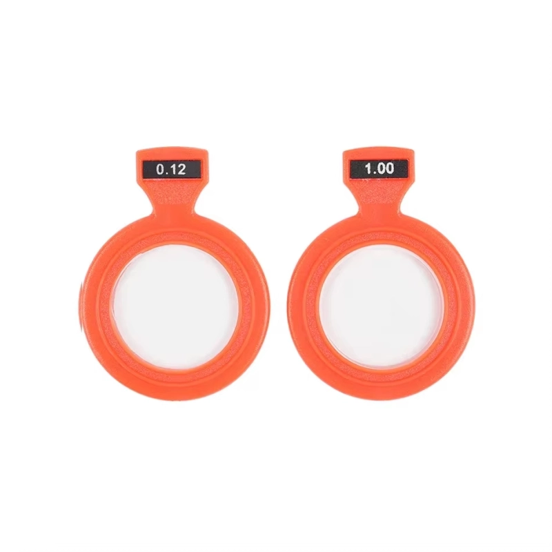 1pc Auxiliary Optical Ophthalmic Lens Trial Lens for Trial Lens Set Metal Rim DIA 38mm