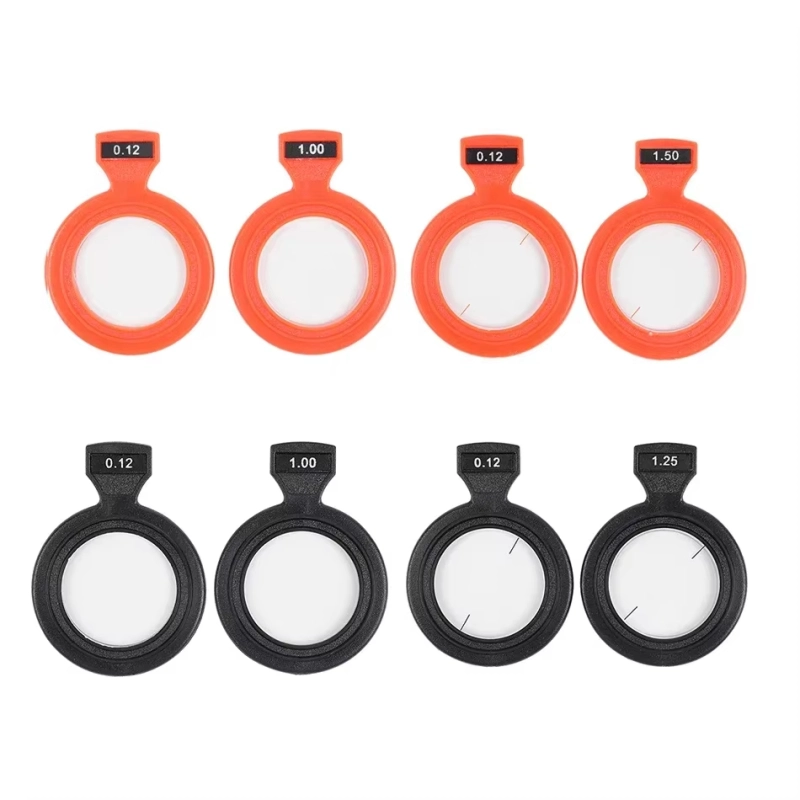1pc Auxiliary Optical Ophthalmic Lens Trial Lens for Trial Lens Set Metal Rim DIA 38mm