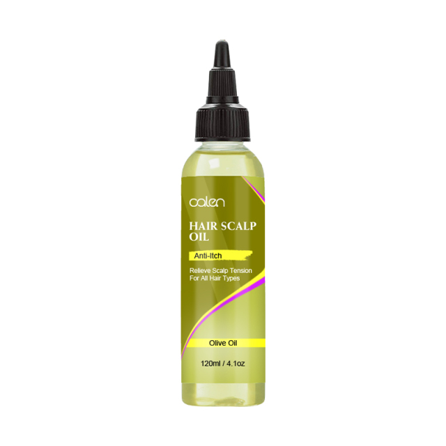 Relieve Scalp Tension Hair Scalp Oil-4.1 fl.oz/120ml,oalen cosmetics