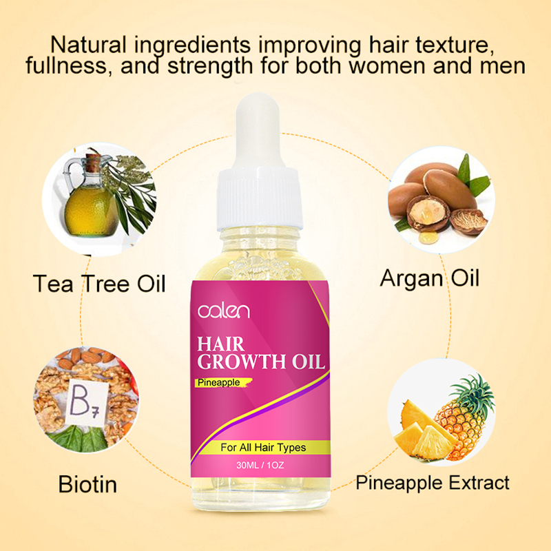 Pineapple Hair Growth Oil,oalen cosmetics