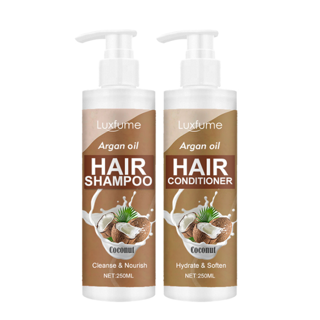 Coconut Hair Shampoo & Conditioner,oalen cosmetics