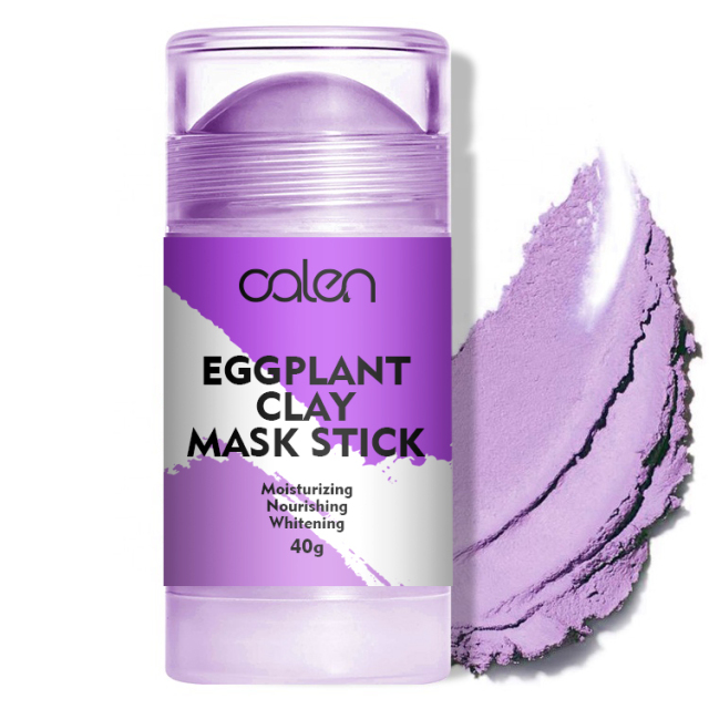 Eggplant Clay Mask Stick,oalen cosmetics