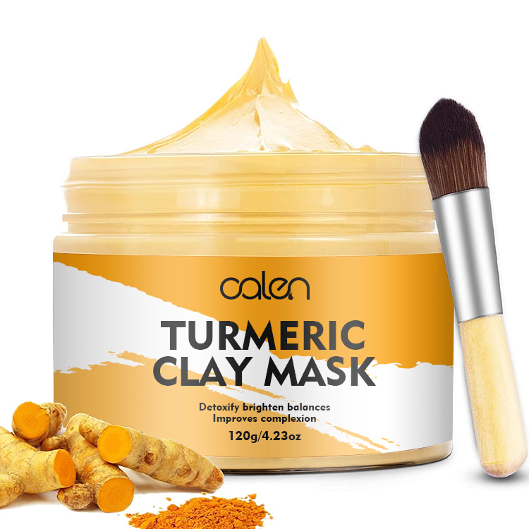 Wholesale Deep Cleansing Turmeric Clay Mask,oalen cosmetics