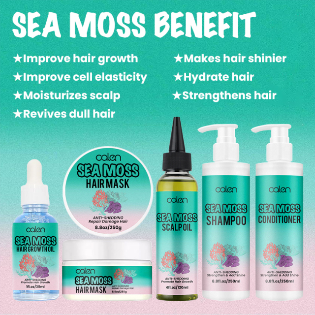 Sea Moss Hair Mask,oalen cosmetics