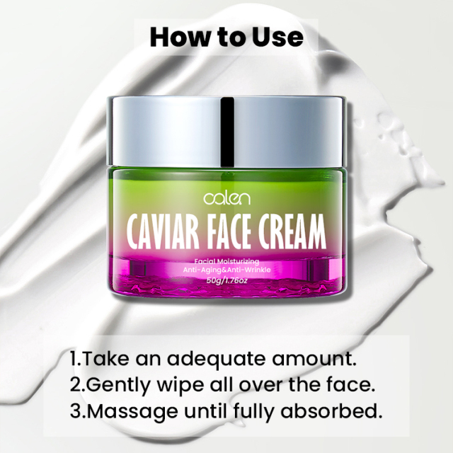 50g Tightening Caviar Face Cream,oalen cosmetics