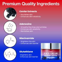 50g Skin Lifting Caviar Face Cream,oalen cosmetics