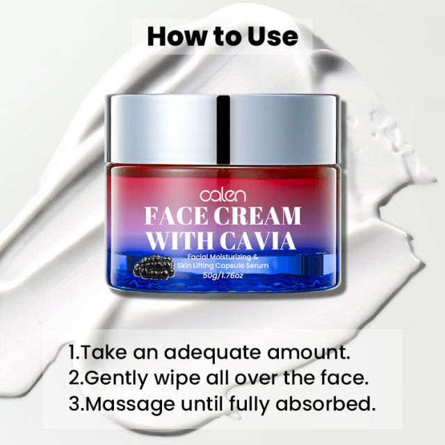 50g Skin Lifting Caviar Face Cream,oalen cosmetics