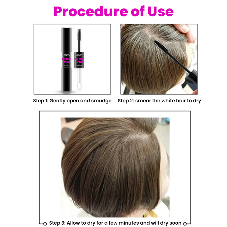 Hair Covering Dye Stick For White Hair,oalen cosmetics