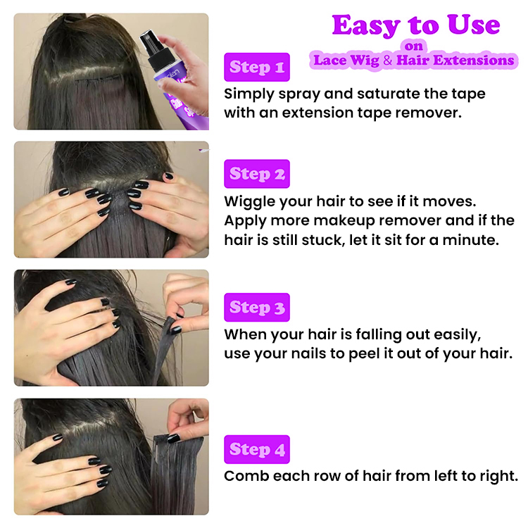 Wig Remover Hair Spray,oalen cosmetics
