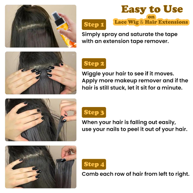 Wig Glue Remover Spray,oalen cosmetics