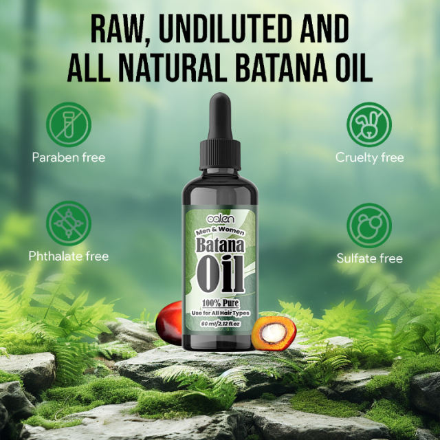 Natural 60ML Batana Oil,oalen cosmetics