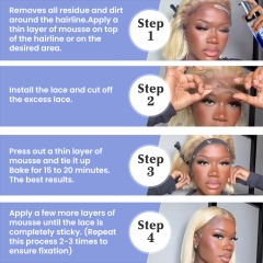 Simple Application Secure Hold Melting Foam,oalen cosmetics
