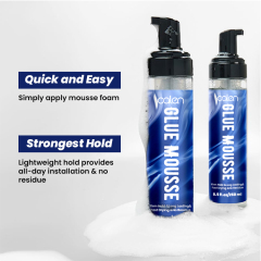 Simple Application Secure Hold Melting Foam,oalen cosmetics