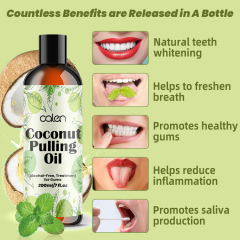 200ML Natural Teeth Whitening Mouthwash,oalen cosmetics