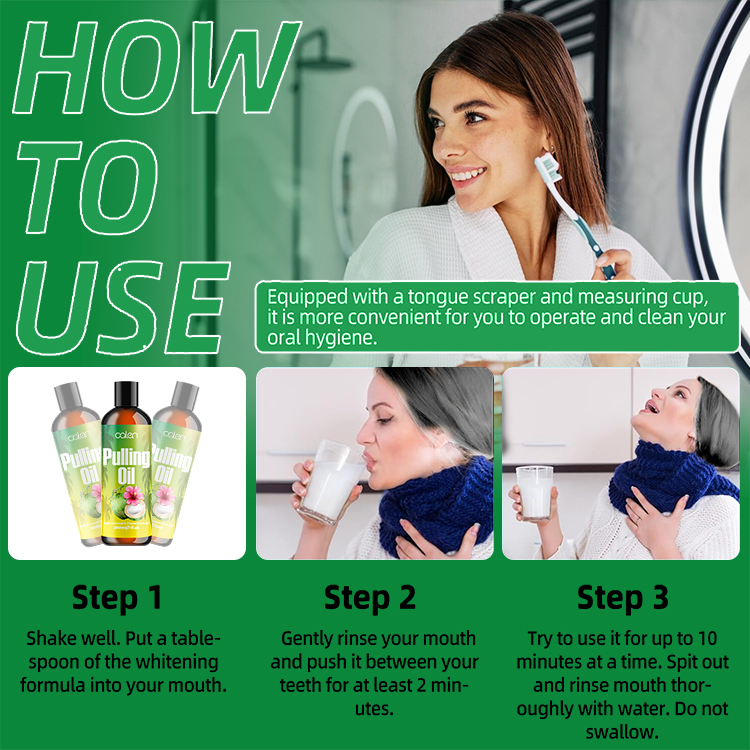 Whitening Gum Health Oil Pulling,oalen cosmetics