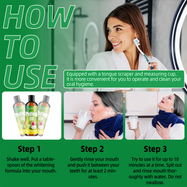 Whitening Gum Health Oil Pulling,oalen cosmetics