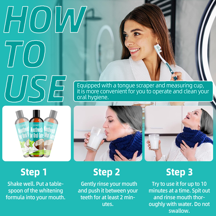 Oral Gum Health Coconut Pulling Oil,oalen cosmetics