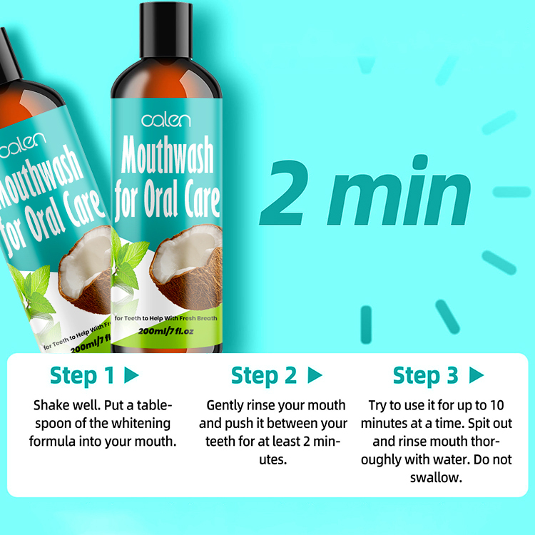 Oral Gum Health Coconut Pulling Oil,oalen cosmetics