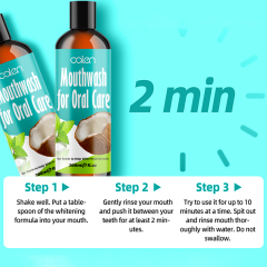 Oral Gum Health Coconut Pulling Oil,oalen cosmetics