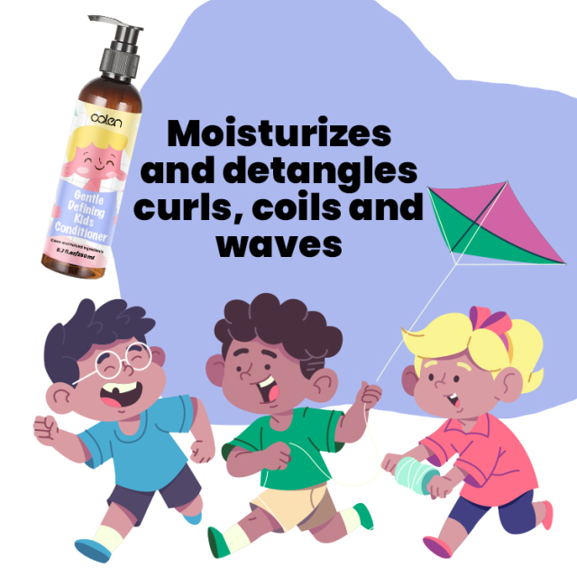 Curly Hair Kids Conditioner,oalen cosmetics