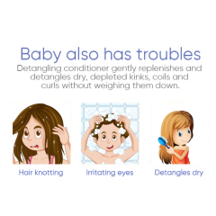 Curly Hair Kids Conditioner,oalen cosmetics