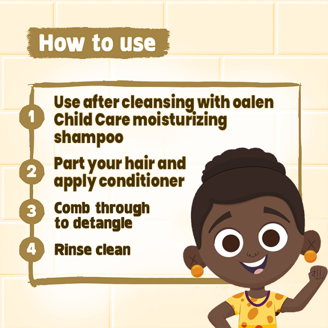 250ML Dry Kids Hair Conditioner,oalen cosmetics