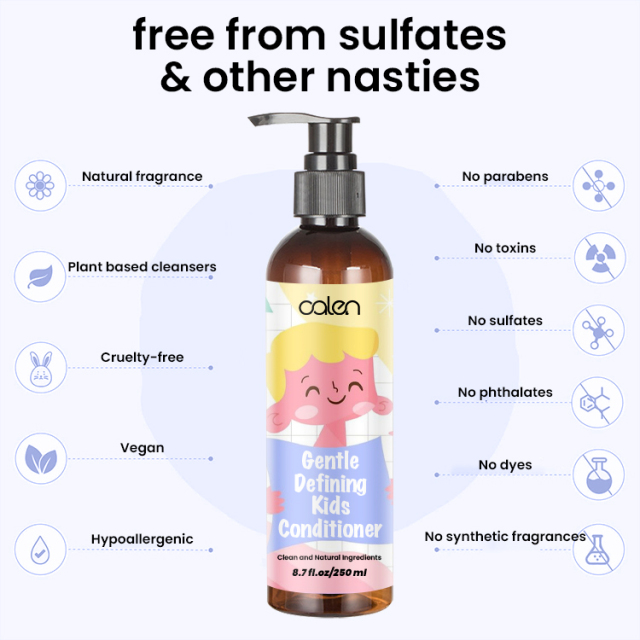 Curly Hair Kids Conditioner,oalen cosmetics