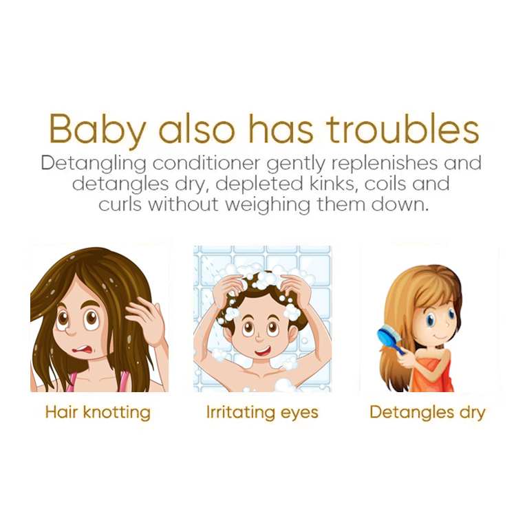250ML Dry Kids Hair Conditioner,oalen cosmetics