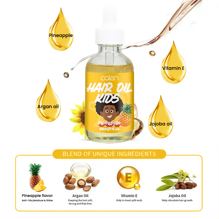 Kids Hair Oil For Girls and Boys,oalen cosmetics