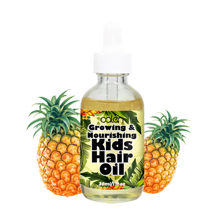 Organic Pineapple Hair Growth Oil For Kids,oalen cosmetics