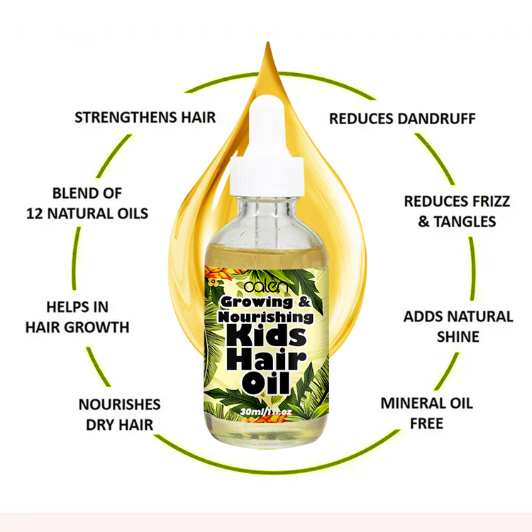 Organic Pineapple Hair Growth Oil For Kids,oalen cosmetics