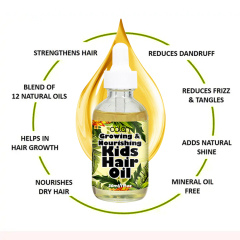 Organic Pineapple Hair Growth Oil For Kids,oalen cosmetics