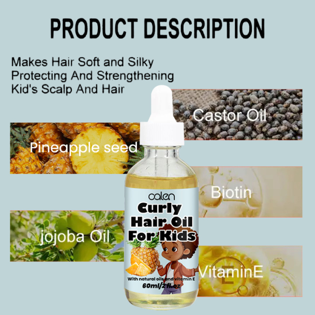 Scalp Nourishment 60ML Hair Oil For Kids,oalen cosmetics